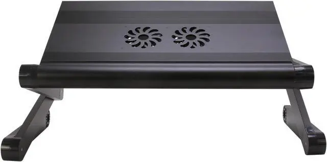 Alt view image 2 of 6 - Rosewill RMND-11001 Aluminum Multi-Functional Lapdesk with Dual 80mm cooling Fan