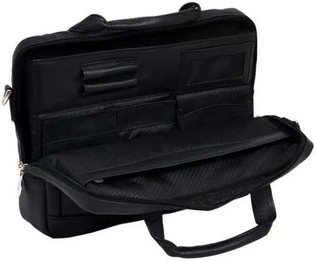 Alt view image 2 of 4 - McKlein Bronzeville Carrying Case (Briefcase) for 15.4' Notebook - Black
