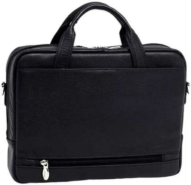 Alt view image 3 of 4 - McKlein Bronzeville Carrying Case (Briefcase) for 15.4' Notebook - Black