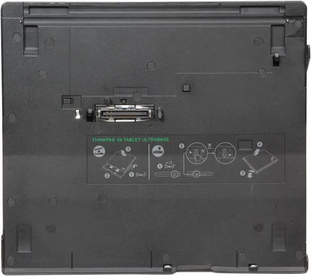 Alt view image 6 of 8 - Lenovo 42X4323 ThinkPad X6 X60 X61 Tablet UltraBase Snaps Easily Docking Station