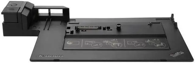 Alt view image 3 of 7 - Lenovo Black ACLEDS433710U ThinkPad Mini Dock Series 3 4337-10U / No Key / No Adaptor