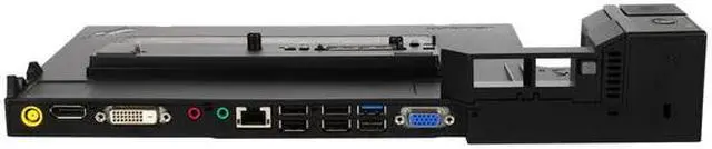 Alt view image 5 of 7 - Lenovo Black ACLEDS433710U ThinkPad Mini Dock Series 3 4337-10U / No Key / No Adaptor