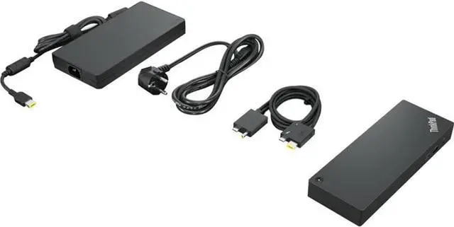 Alt view image 4 of 4 - Lenovo ThinkPad Thunderbolt 4 Workstation Dock - US