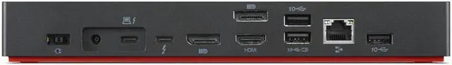 Alt view image 5 of 4 - Lenovo ThinkPad Thunderbolt 4 Workstation Dock - US