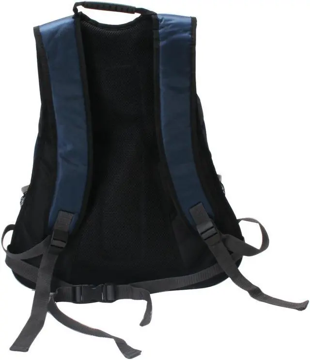 Alt view image 8 of 9 - TRAVELERS CHOICE Navy Blue 15.4" Laptop School Backpack Model 694396003945