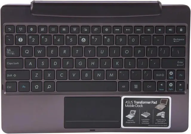 Alt view image 6 of 7 - ASUS TF700T-DOCK-GR Tablet Docking Station - Gray