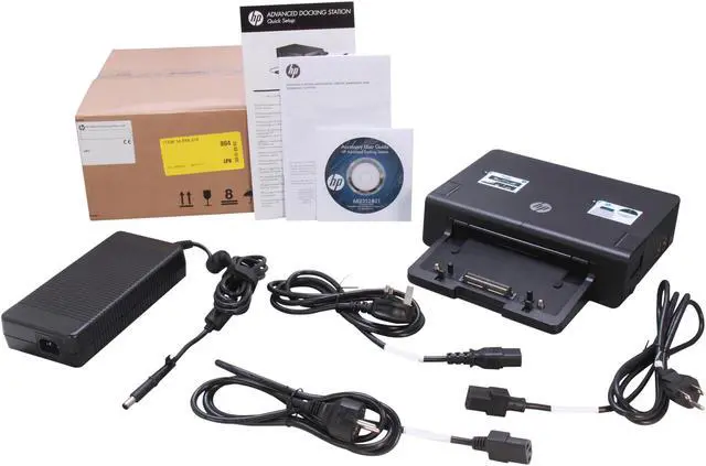 Alt view image 7 of 7 - HP A7E38AA#UUF 2012 230W Advanced Docking Station