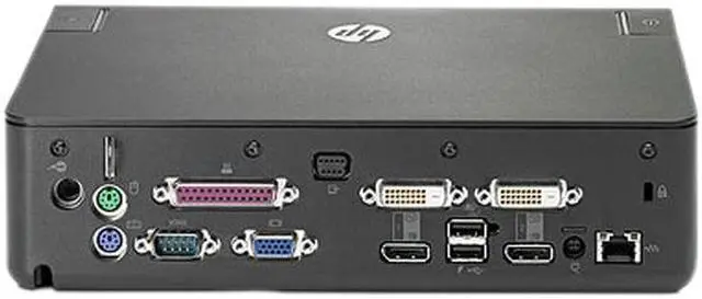 Alt view image 3 of 3 - HP A7E36AA#ABA 2012 120W Advanced Docking Station