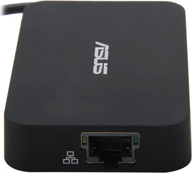 Alt view image 5 of 7 - ASUS Black 90-XB3K00EX00000- ASUS USB Hub and Ethernet Port Combo
