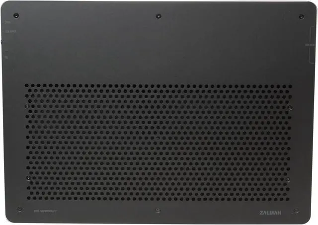 Alt view image 2 of 6 - ZALMAN Ultra Slim, Ultra Quiet Notebook Cooler NC2000NT (BLK)