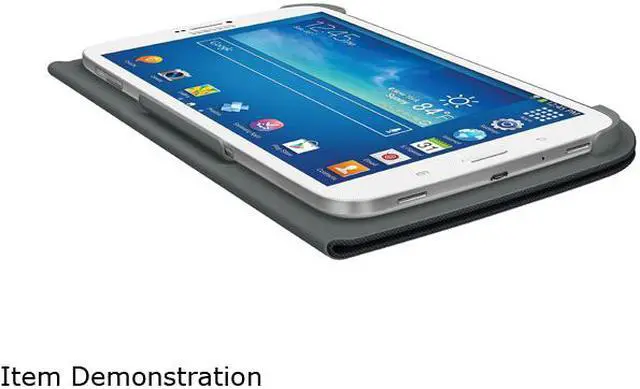 Alt view image 2 of 4 - Logitech Folio Protective Case for Samsung Galaxy Tab 3 8.0 939-000739