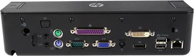 Alt view image 4 of 6 - HP A7E32AA#ABA 2012 90W Docking Station