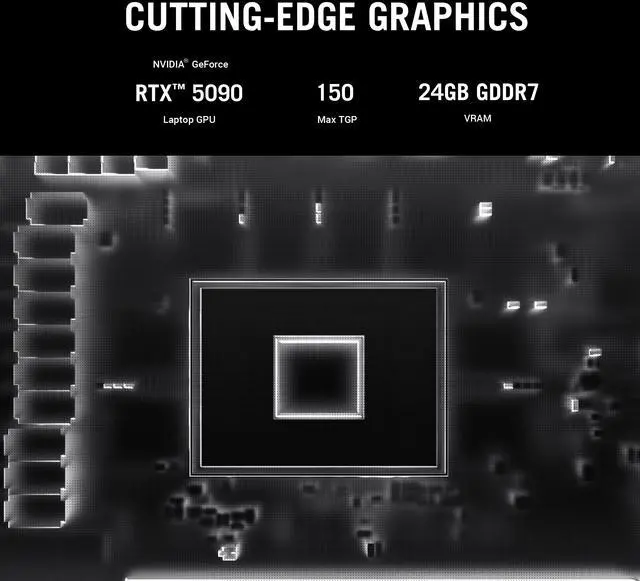 Alt view image 8 of 11 - ASUS ROG XG Mobile (2025) external graphics card, NVIDIA GeForce RTX 5090, GC34X-053, Thunderbolt 5