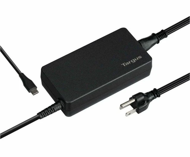 Alt view image 4 of 4 - Targus 100W Universal USB-C & Legacy Charger - 100 W - 8.80 ft Cable - 120 V AC, 230 V AC Input - 5 V DC, 9 V DC, 12 V DC, 15 V DC, 20 V DC Output - Black - APM108TT