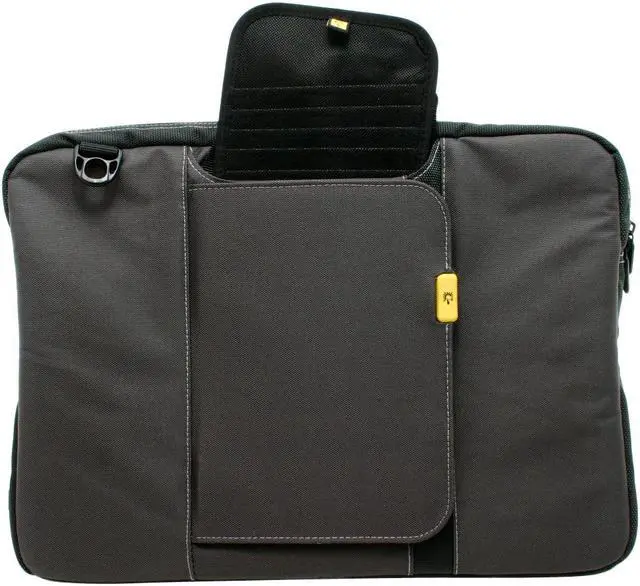 Alt view image 6 of 10 - Case Logic Gray 17" Lightweight Laptop Case Model PBC-17