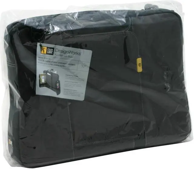 Alt view image 7 of 10 - Case Logic Gray 17" Lightweight Laptop Case Model PBC-17
