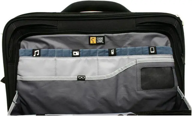 Alt view image 3 of 12 - Case Logic Black 17" Classic Computer Case Model TNC-17