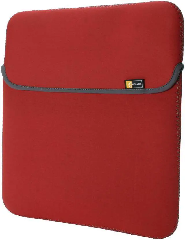 Alt view image 3 of 6 - Case Logic Red 14.1" Reversible Laptop Sleeve Model XNS-14Red