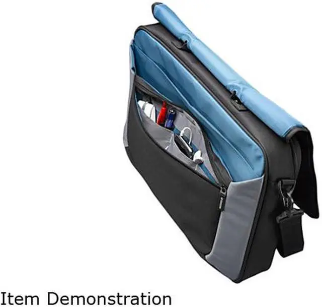 Alt view image 3 of 4 - Case Logic Black 17" Laptop Messenger Bag Model VNM-217