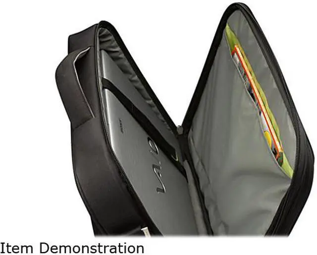 Alt view image 3 of 5 - Case Logic Black 16" Laptop Briefcase Model PNC-216