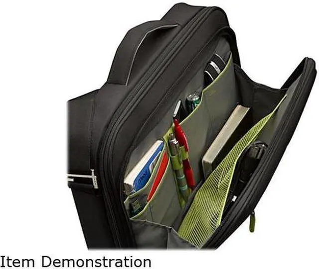 Alt view image 4 of 5 - Case Logic Black 16" Laptop Briefcase Model PNC-216