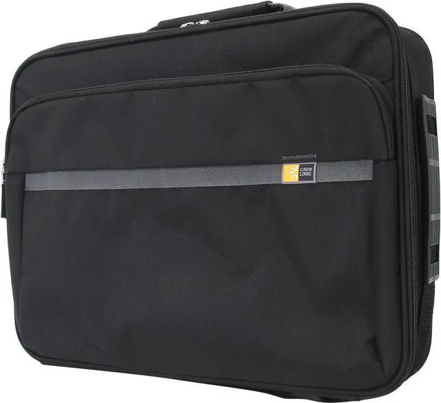 Alt view image 2 of 9 - Case Logic Black 16" Laptop Briefcase Model ENCF-116