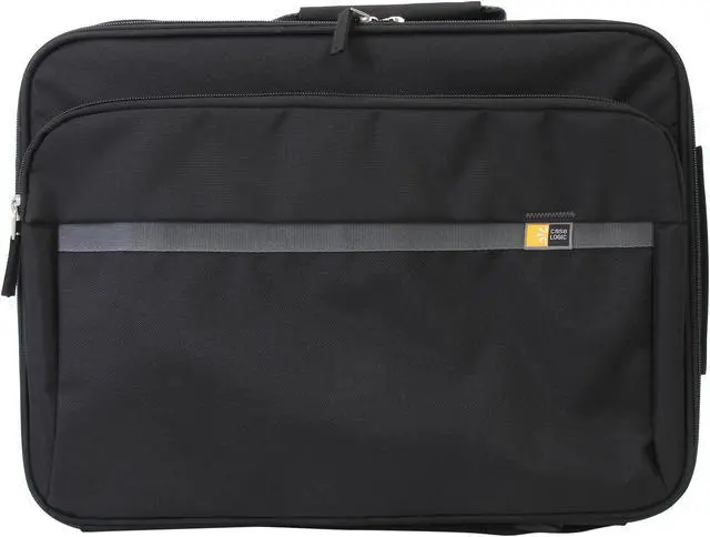 Alt view image 3 of 9 - Case Logic Black 16" Laptop Briefcase Model ENCF-116