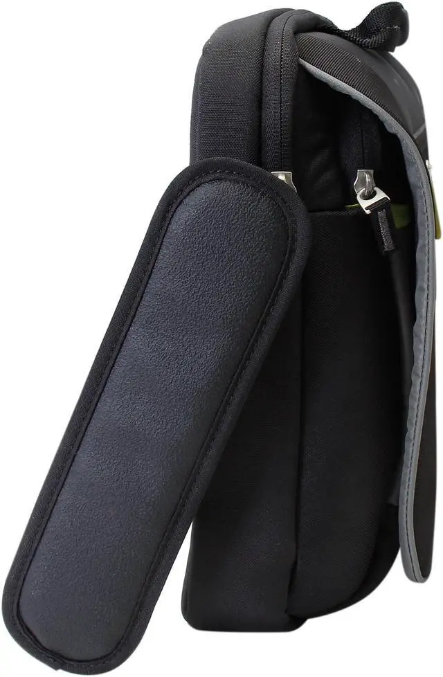 Alt view image 5 of 5 - Case Logic Black 14" Laptop Messenger Bag Model PNM-214