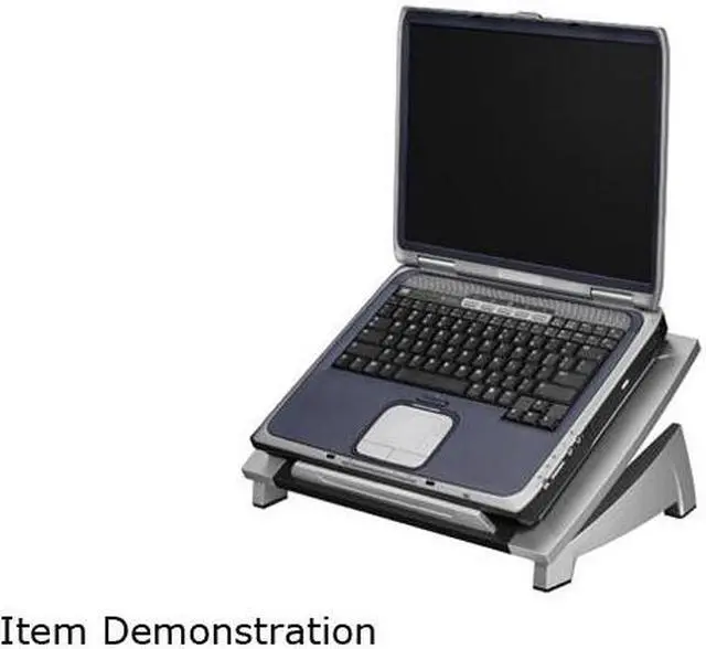 Alt view image 2 of 2 - Fellowes Adjustable Laptop Riser 8032001