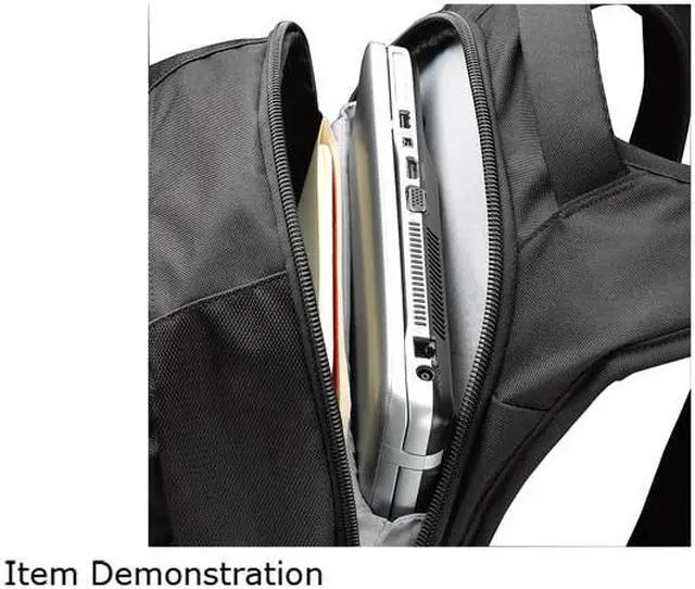Alt view image 9 of 10 - Case Logic Black 16" Laptop Backpack Model DLBP-116