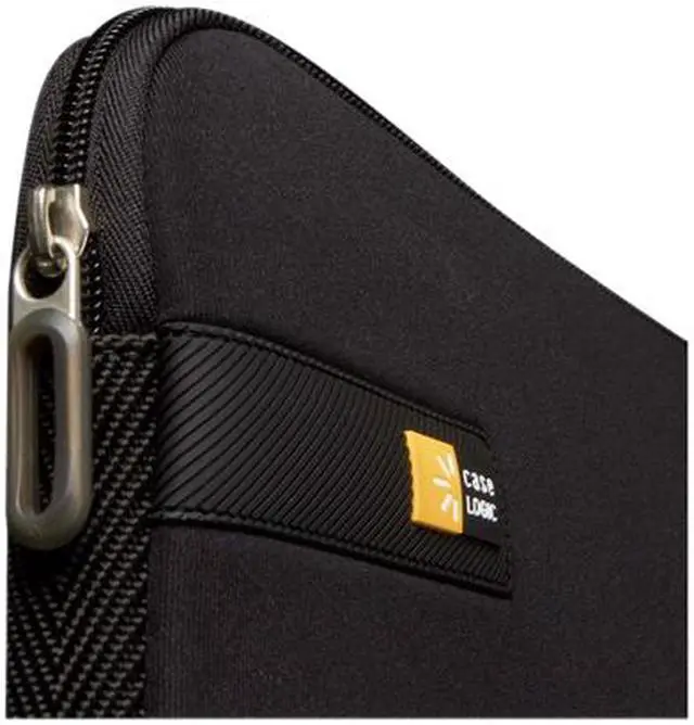 Alt view image 4 of 6 - Case Logic Black 17-17.3" Laptop Sleeve Model LAPS-117