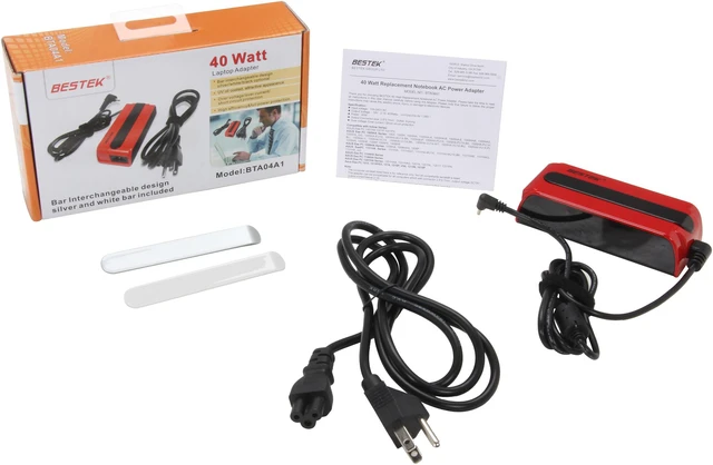 Alt view image 4 of 4 - Bestek BTA-04A1 40watts Laptop Power Adapter for ASUS