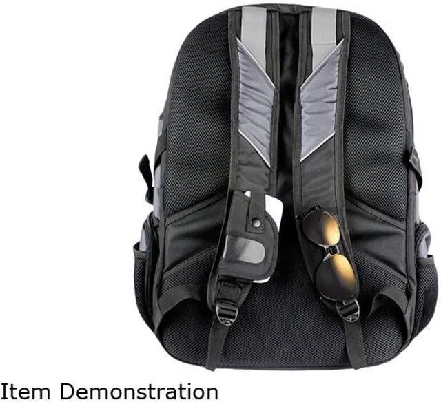 Alt view image 11 of 12 - Rosewill 17.3" Notebook Computer Backpack Model RMBP-12001