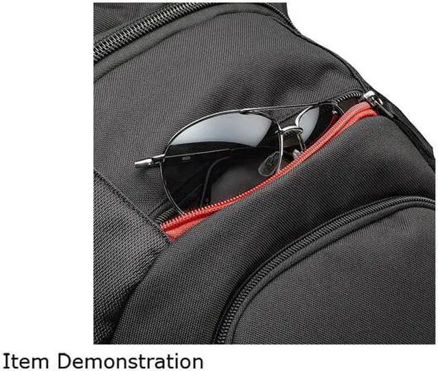 Alt view image 7 of 9 - Case Logic Black 14" Laptop Backpack Model DLBP-114-BLACK