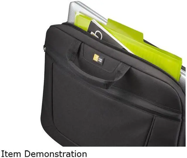 Alt view image 9 of 10 - Case Logic Black 15.6" Top Loading Laptop Case Model VNAI-215