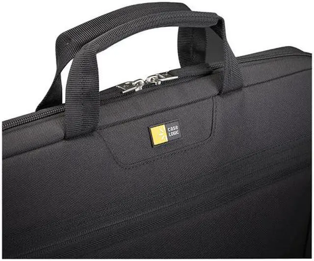 Alt view image 5 of 10 - Case Logic Black 15.6" Top Loading Laptop Case Model VNAI-215