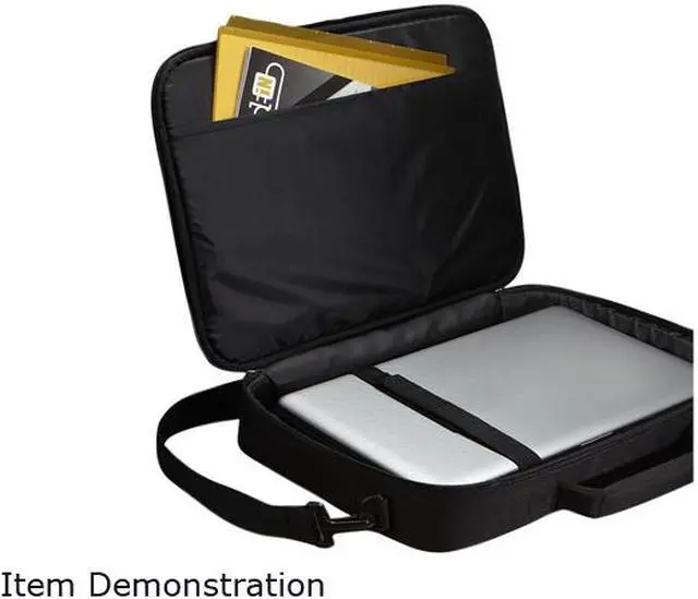 Alt view image 9 of 10 - Case Logic Black 15.6" Laptop Case Model VNCI-215