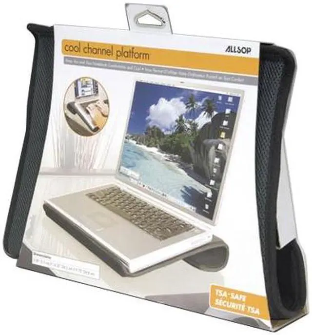 Alt view image 5 of 6 - Allsop Cool Channel Platform LapDesk for Laptop Notebook Computers (29591)