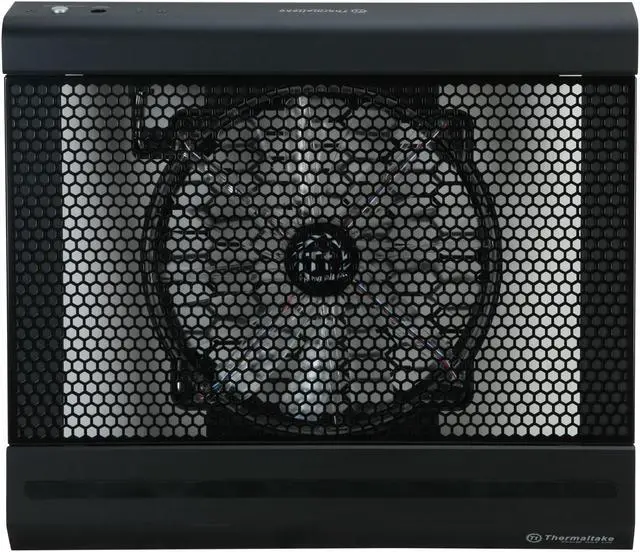 Alt view image 3 of 6 - Thermaltake Notebook Cooler with Silent 23cm Variable Color LED Fan Massive23 CS