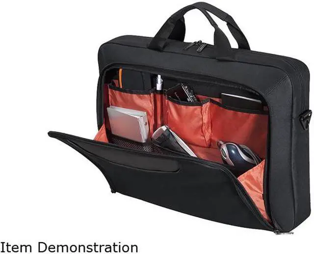 Alt view image 4 of 5 - Everki Black 18.4" Advance Laptop Bag / Briefcase Model EKB407NCH18