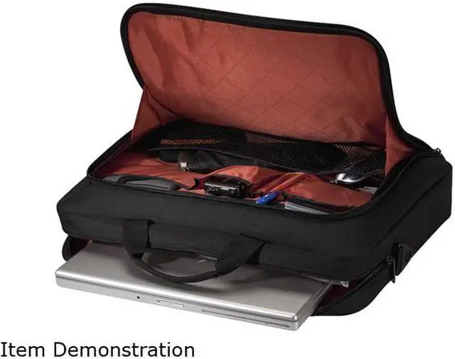 Alt view image 5 of 5 - Everki Black 18.4" Advance Laptop Bag / Briefcase Model EKB407NCH18