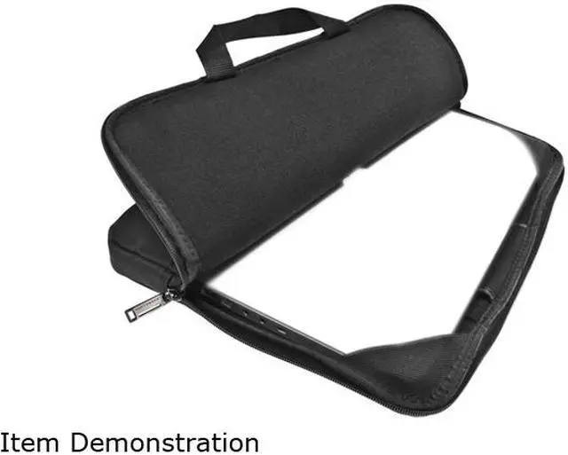 Alt view image 3 of 5 - Everki Black 18.4" Commute Laptop Sleeve w/Memory Foam Model EKF808S18