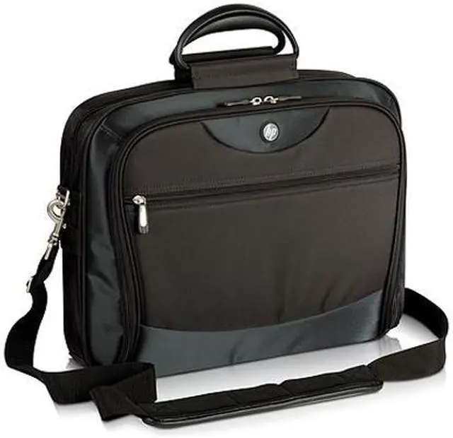 Alt view image 2 of 2 - HP Black / Azure Blue Evolution Plus Nylon Notebook Case Model PE838A