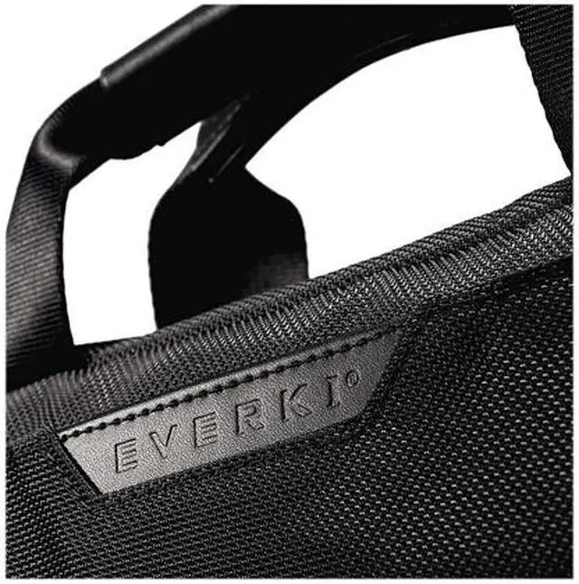 Alt view image 7 of 10 - Everki Black 18.4" Lunar Laptop Bag / Briefcase Model EKB417BK18