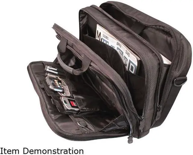 Alt view image 3 of 4 - Mobile Edge Black Alienware Orion Tactical M17x Briefcase - ScanFast Model AWBC17C