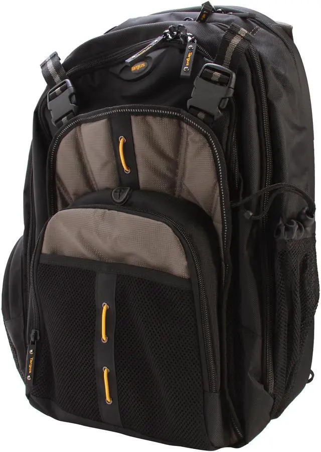 argus laptop backpack Targus 15-16 HeritageLuxe Backpack, Black The Drifter Backpack offers a rugged case full of storage options and protective compartments for important devices. Targus Black/Gray/Yellow CityGear 16" Commuter