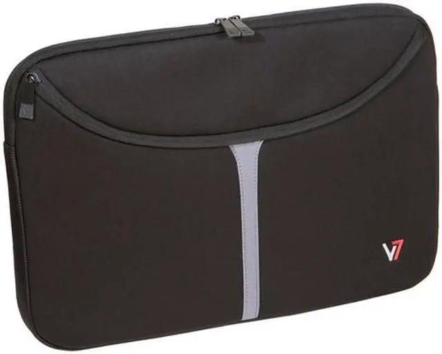 Main image of V7 Black with red accents 16" Professional Sleeve Model CSP1-9N