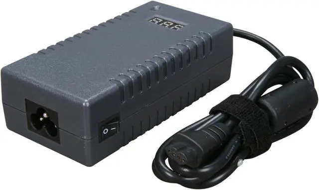 Alt view image 4 of 6 - Cables Unlimited PWR-LAP-UD120 120W Universal Laptop Charger with Automatic Voltage Selection & 13 Interchangeable Tips
