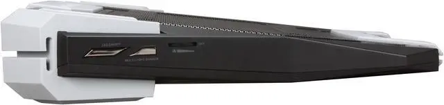 Alt view image 4 of 7 - CM Storm SF-19 - Large Gaming Laptop Cooling Pad with Dual 140 mm Turbine Fans and Multicolor LED Lighting