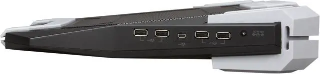 Alt view image 6 of 7 - CM Storm SF-19 - Large Gaming Laptop Cooling Pad with Dual 140 mm Turbine Fans and Multicolor LED Lighting